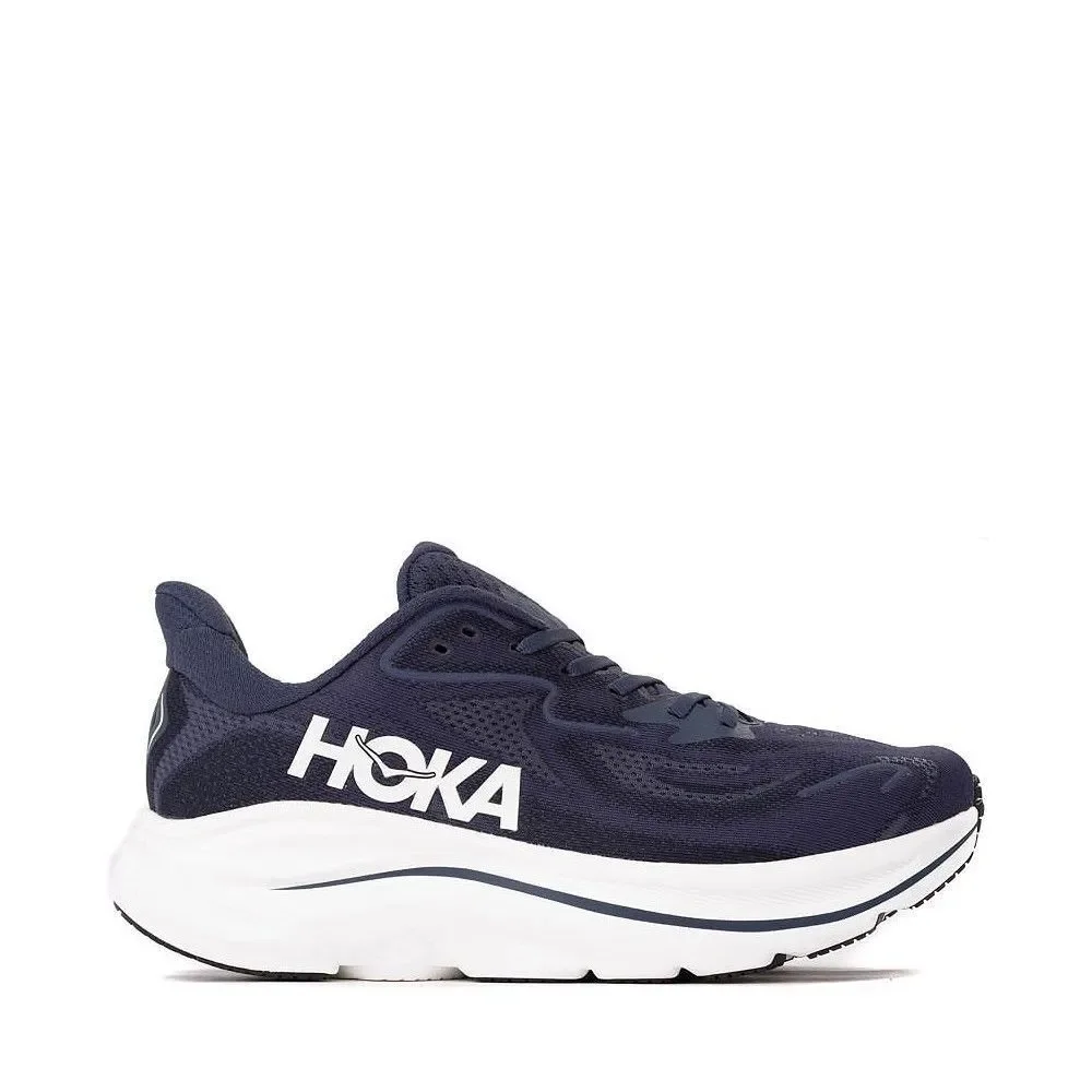 NIB Hoka One Men's Clifton 10 Running Athletic Sneakers NAVY BLUE NWOB 10 D